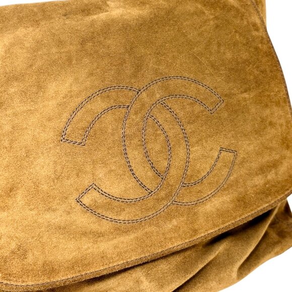 CHANEL Vintage CC Mark Logo Crossbody Shoulder Bag 2way Bag Fringe [106365] - Picture 9 of 14